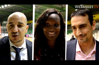Rachid Meziane, Laetitia Kamba et Xavier Noguera