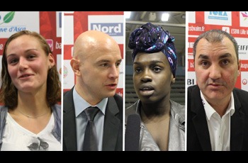 Virginie Bremont, Frédéric Dusart, Clarince Djaldi-Tabdi et David Girandière