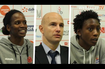 Mame-Marie Sy-Diop, Frédéric Dusart et Fatimatou Sacko