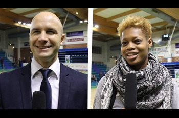 Frédéric Dusart et Valériane Ayayi