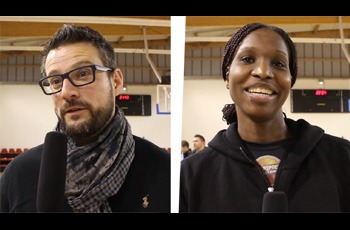 Romuald Yernaux et Kadidia Minté
