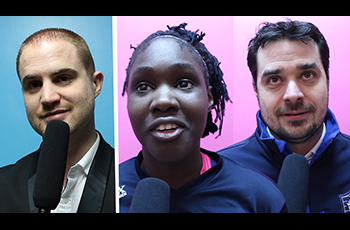 Quentin Buffard, Elodie Mendy et Kevin Brohan