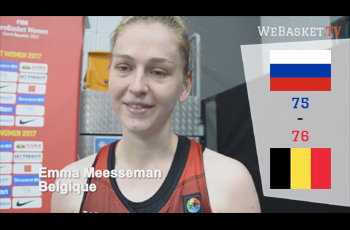 Emma Meeseman après Russie-Belgique