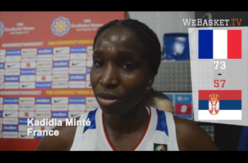 Kadidia Minté après France-Serbie