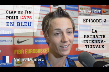 Céline Dumerc répond aux journalistes