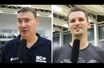Fabrice Courcier et Joffrey Verbeke