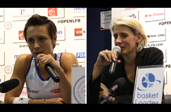 Céline Dumerc et Cathy Melain