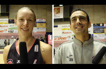 Lucie Carlier et Xavier Noguera