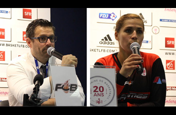 Amel Bouderra et Romuald Yernaux
