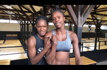 Melissa Diawakana et Emilie Gomis