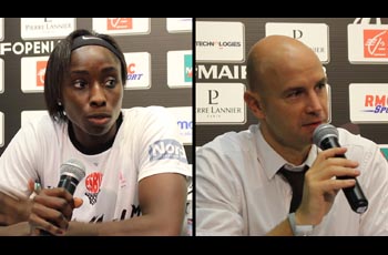 Magali Mendy et Frédéric Dusart