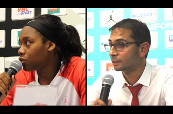 Myriam Djekoundade et Romain L'Hermitte