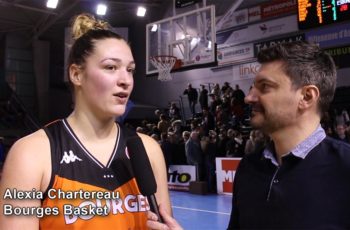 Alexia Chartereau au micro de Stéphane Dessenne