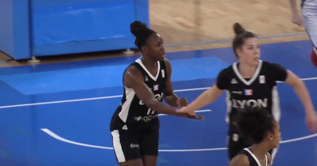 Clarissa DOS SANTOS focus VIDEO sur la pivot de Lyon ASVEL Féminin