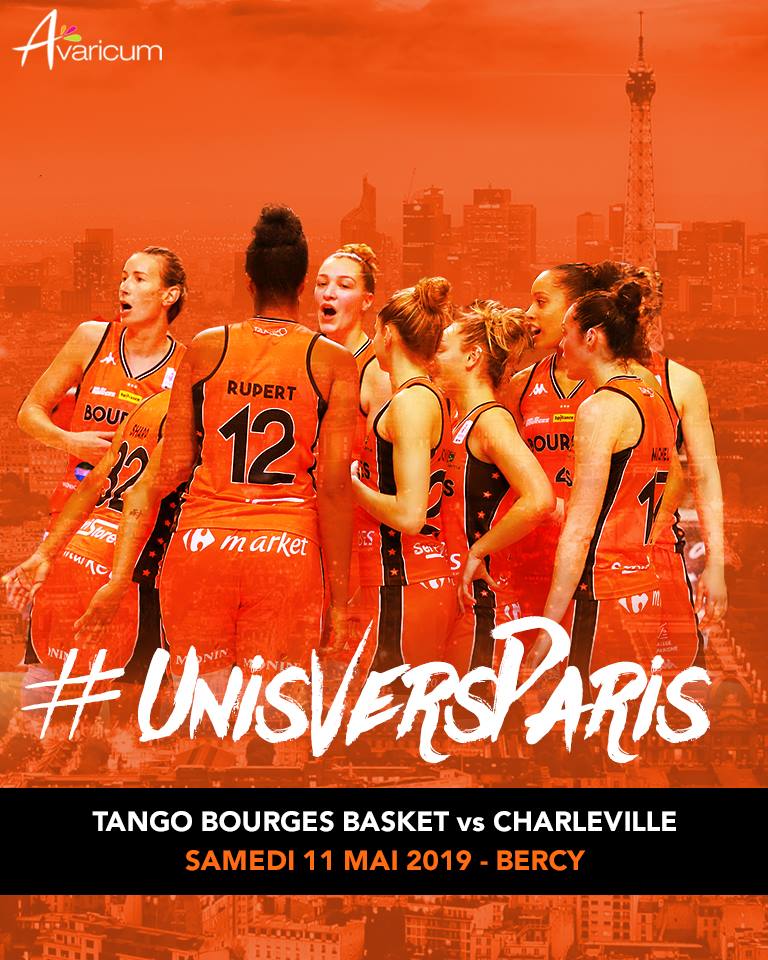 Affiche Tango Bourges Basket Finale de Coupe de France 2019
