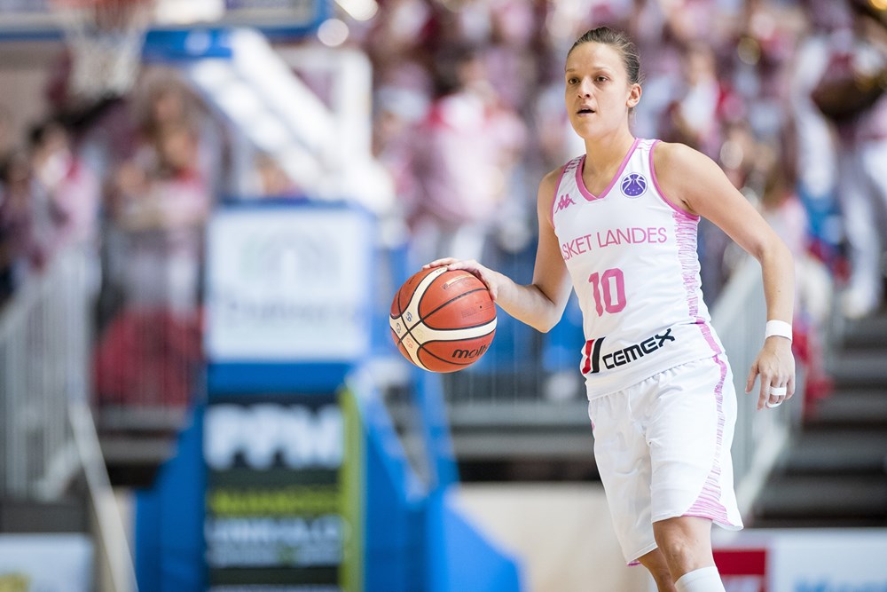 camille aubert basket landes eurocup 2018 2019