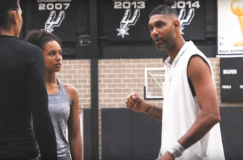 tim duncan avec marieme badiane et helena ciak