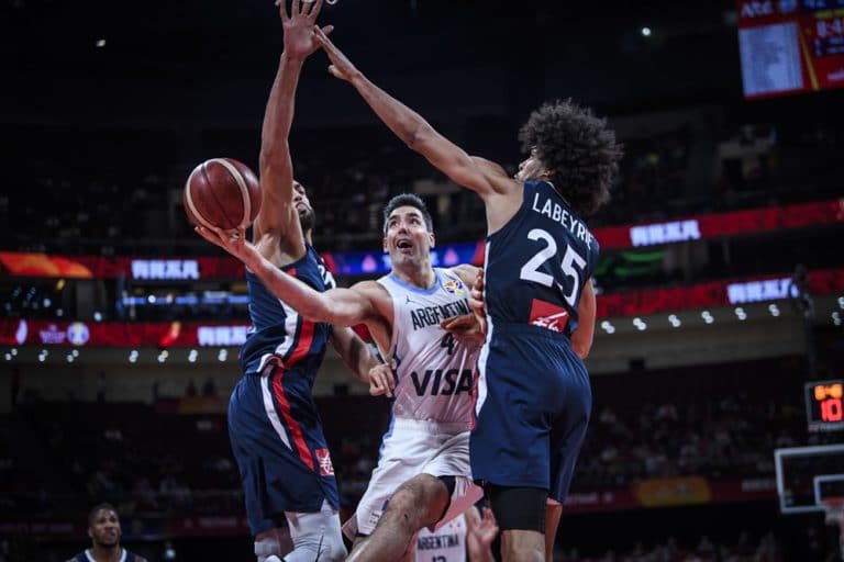 luis scola rudy gobert et louis labeyrie argentine france