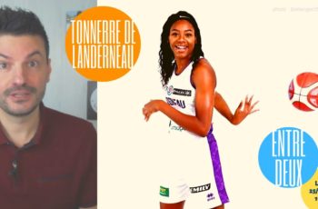 stephane dessenne et myriam djekoundade a l'affiche de l'emission entre deux