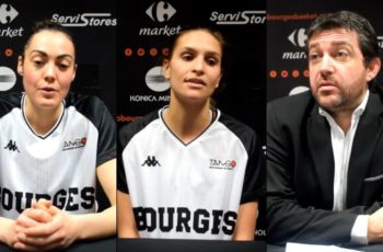 Sarah Michel, Alexia Dubié (Plagnard) et le coach Olivier Lafargue