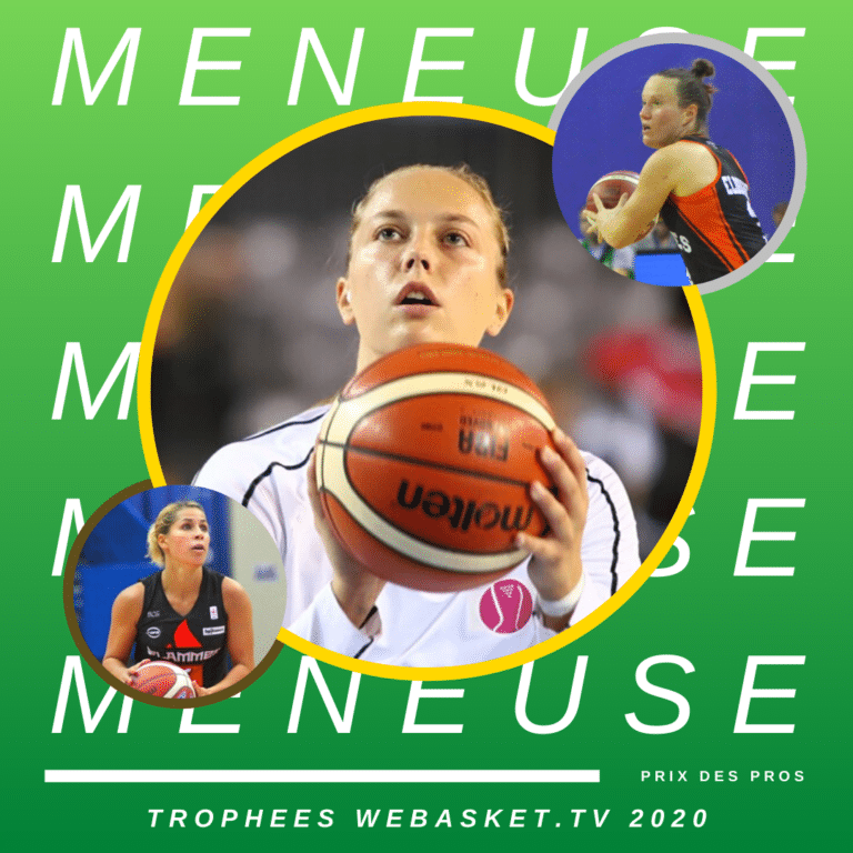 julie allemand elue meneuse de la saison par les professionnels de lfb
