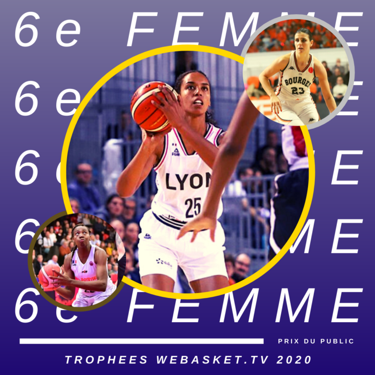 Le public a plébiscité Marième Badiane pour le titre de 6e femme avec 48% des voix. Ana Dabovic est 2e (16%). Djéné Diawara 3e