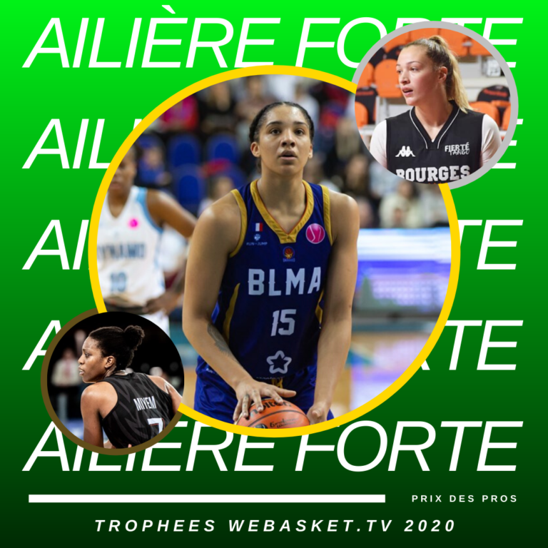 gabby williams elue ailiere forte lfb de la saison 2019-2020 par les professionnels