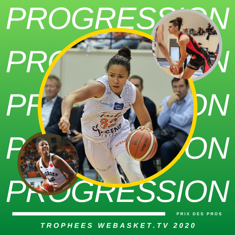 Pour les Pros de LFB, c'est Tima Pouye qui est la MIP 2020, avec 58 pts sur 138 possibles, devant Laëtitia Guapo (45 pts) et Iliana Rupert (33 pts) - s