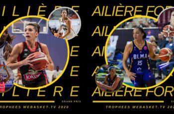 Laetitia Guapo et Gabby Williams élues ailière et AF de la saison LFB