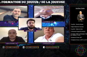Echanges sur formation du joueur(se) avec Jean-Denys CHOULET et Rachid MEZIANE