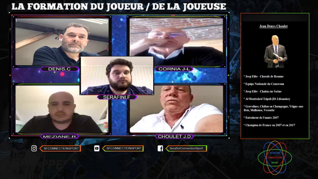 Echanges sur formation du joueur(se) avec Jean-Denys CHOULET et Rachid MEZIANE
