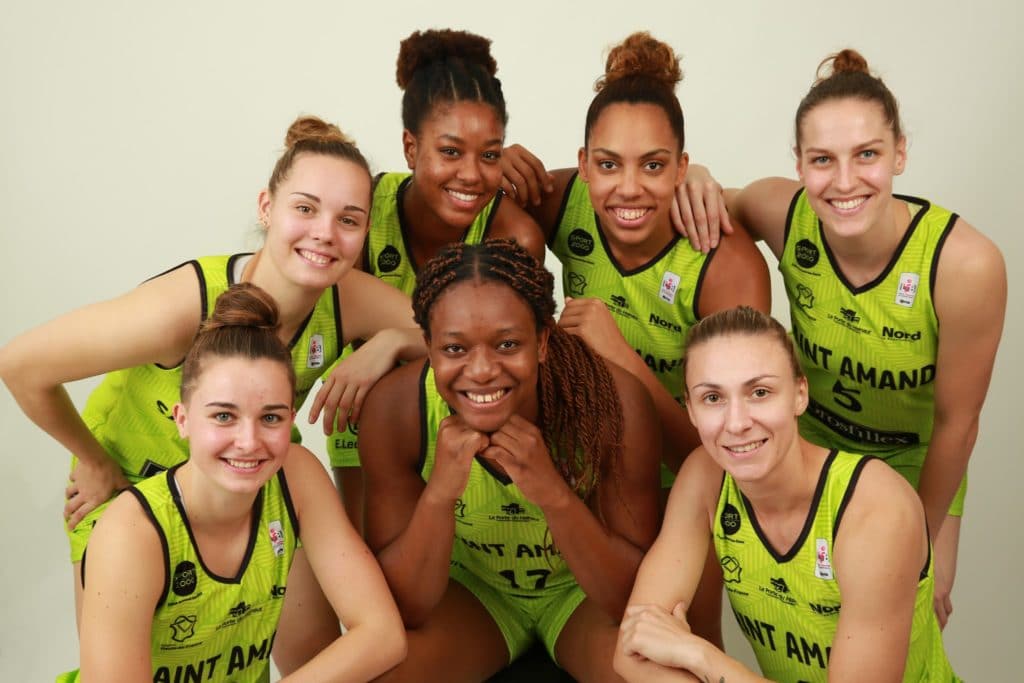 equipe saint amand hainaut basket lfb 2020 2021