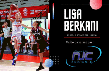 lisa berkani hughlights esbva asvel