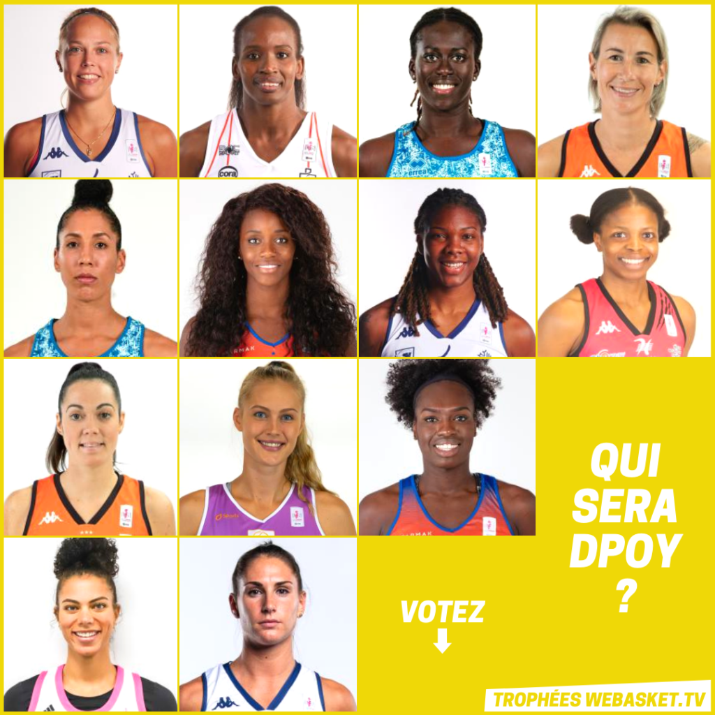 joueuses nommees pour le trophees de meilleure defenseure de lfb 2021