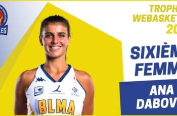 ana dabovic meilleure sixieme femme de lfb 2021 (6woy)