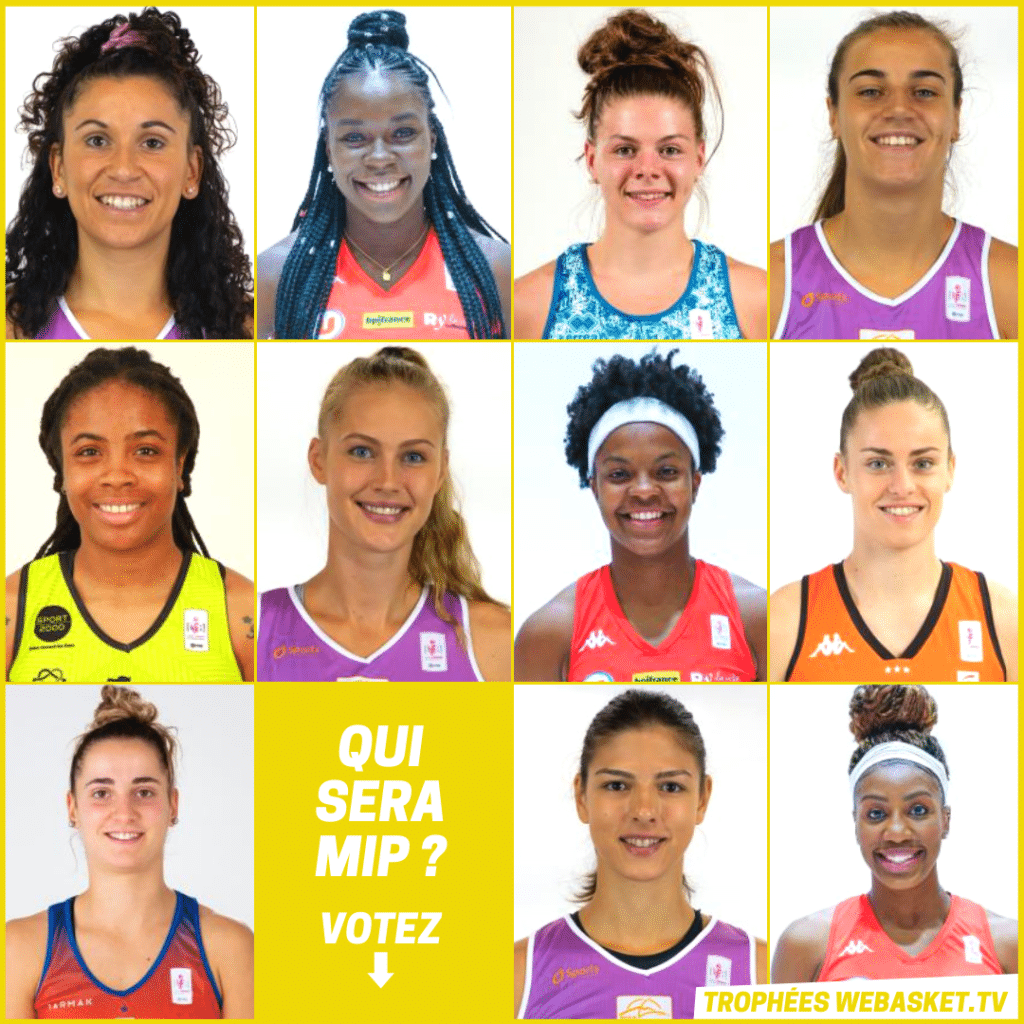 joueuses nommees pour le trophees de meilleure progression de lfb 2021