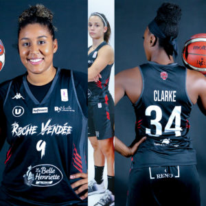 Tenue third noire portée par Kaleena Lewis et Tiffany Clarke