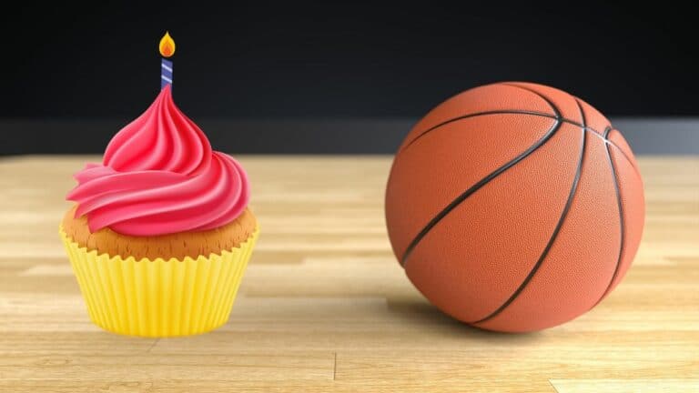 anniversaire basketteuse