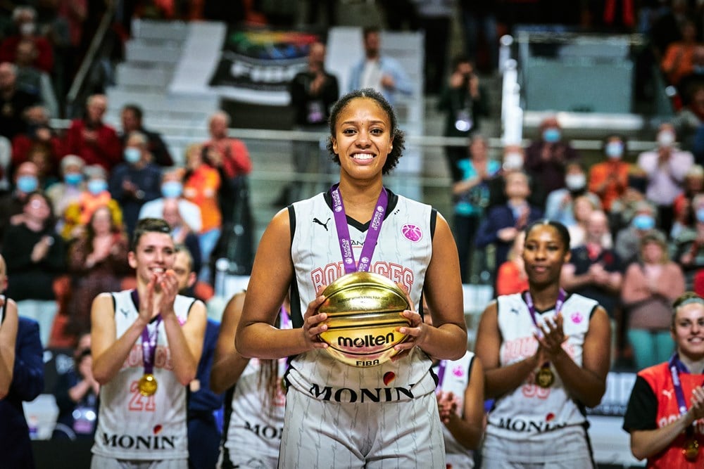 Iliana Rupert élue MVP de la finale de l'Eurocup 2021-2022 remportée par Tango Bourges Basket face à Reyer Venezia