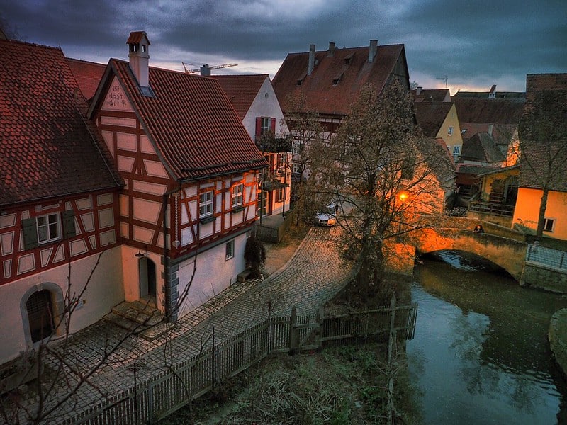 centre-ville médiéval de Nördlingen