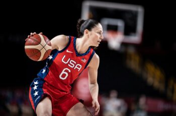 Sue Bird sous le maillot de team USA