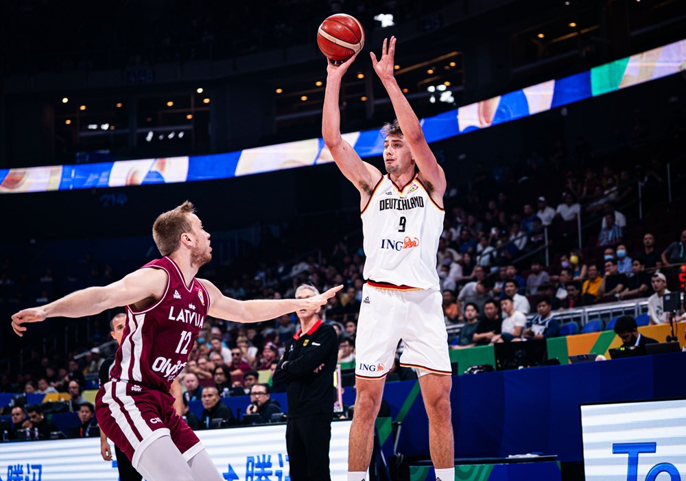 Franz Wagner grand contributeur de la victoire de l'Allemagne sur la Lettonie en quart de finale de la Coupe du Monde 2023